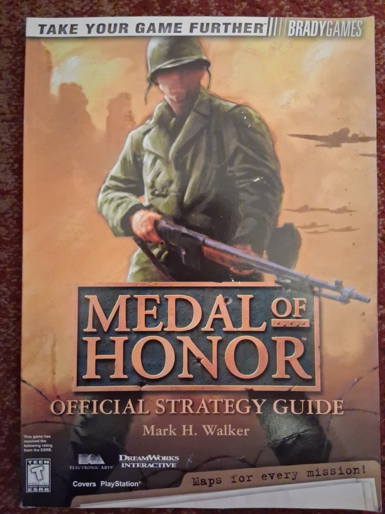 Medal Of Honor 1999 Official Strategy Guide by Brady Games for Playstation