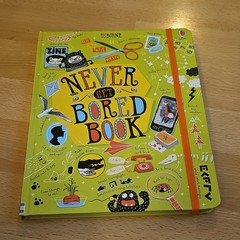 EDC Publishing Never Get Bored Book Hardcover by James & Hull Maclaine, Lara Br…