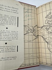 North To The Orient 1937 Anne Morrow Lindbergh Hardcover 255 Pages Maps