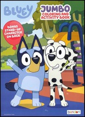 Bluey – Jumbo Coloring And Activity – Book