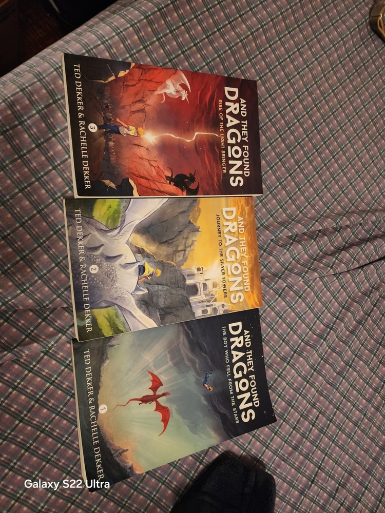 Ted Dekker „And They Found Dragons” 3 Book Paperback Set