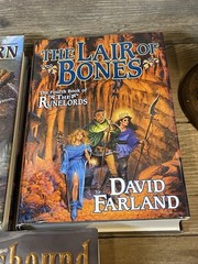 David Farland – Runelords lot Of 5 Book 2,3,4,7, & 8 In The Series SIGNED