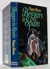 BEGGARS IN SPAIN: an SF novel by NANCY KRESS —AvoNova / William Morrow (1993)