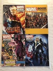 Marvel Book Previews Lot of 4 (Jan-Apr 2019/Sep-Dec 2019/Jan-Apr 2020/May-Aug..)