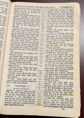 Vintage King James Bible Hardcover 1944 National Bible Press