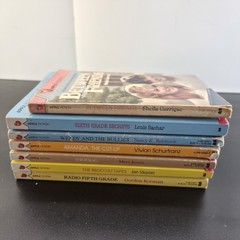 Lot of 7 Vintage Scholastic Apple Paperbacks MIX Mostly 1980’s Pre-Teen, Teens