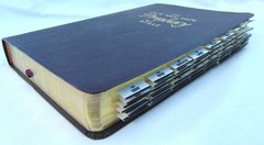 Jack Van Impe Prophecy Bible. 2nd Edition. Burgundy Bonded Leather. Tabs