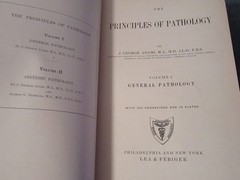 2 Principles of Pathology volume 1 & 2 George Adami general & systemic medical