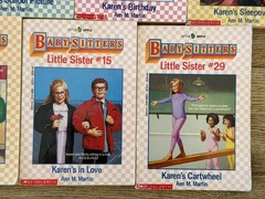 Baby-Sitters Little Sister Lot 7 Karen Books Ann M Martin #4 #5 #7 #9
