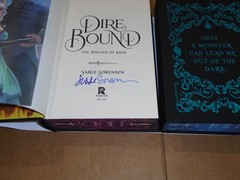 Signed Sable Sorensen Dire & Fury Bound Deluxe Ed Books1&2 of The Wolves Of Ruin