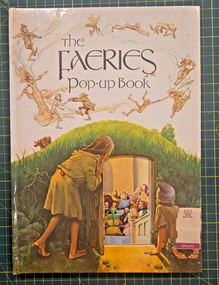 The Faeries Pop-Up Book Vintage by Harry N. Abrams 1980