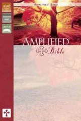 Zondervan 1987 Amplified Bible Classic AMPC – Burgundy Bonded Leather -BRAND NEW