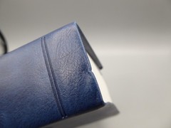 King James Version Bible, Large Giant Print 11.5-Pt, Blue Leather-Soft Cover