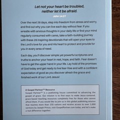 No More Fear: 28 Thoughts for Living a Worry-Free Life by Joseph Prince