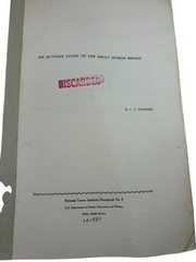 Autopsy Study Adult Human Breast Sandison 1962 NCI Monograph Pathology