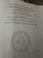 Flammarian…Astronomy_Gabrielle Flammarion_HCDJ_1st Edition_1964_Ex-library_VG