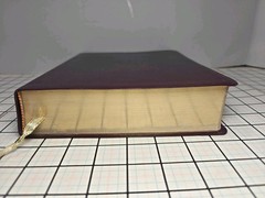 Word of God KJV Bible(Maroon) Large Print Easy Reading Margin Edition Red Letter