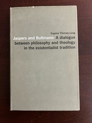 Jaspers And Bultmann (1968 Vintage Hardcover) By Eugene Thomas Long