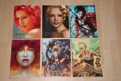 EXOTIQUE Band 1,2,4,5,6,7 – The World’s Most Beautiful CG Characters (Englisch)
