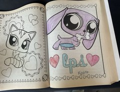 Littlest Pet Shop Coloring & Activity Book 228 Pages 2009 Hasbro Games Mazes