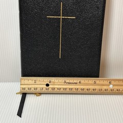 1952 Black Morocco Leather Lined BOOK OF COMMON PRAYER, Oxford University Press