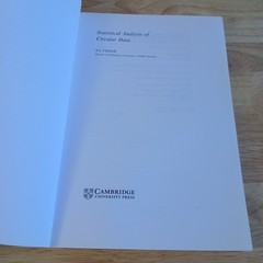 Statistical Analysis of Circular Data N. I. Fisher 1995 First Paperback