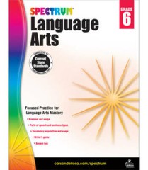 Spectrum Language Arts, Grade 6 – Paperback By Spectrum – GOOD