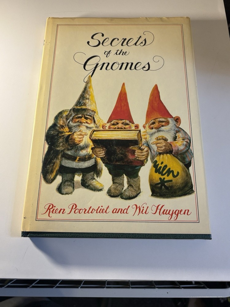 Secrets of the Gnomes by Wil Huygen and Rien Poortvliet (1982, Hardcover)