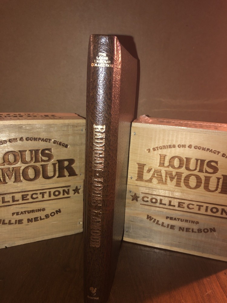 RADIGAN Louis L’Amour Collection GENUINE LEATHER Gold Gilt Page Edges Western