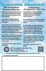 100 Bilingual Gospel Tracts – 4 Different Covers – 20 Pages – „Are You Ready?”