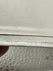 Cambridge KJV Cum Privilegio, White French Morocco Leather. Brevier Text Edition