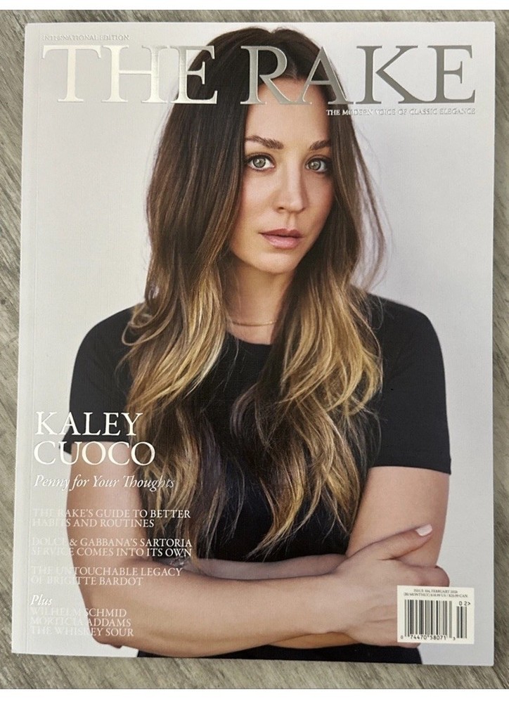 THE RAKE MAGAZINE FEBRUARY 2026 issue 104 Kaley Cuoco
