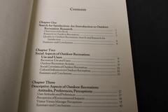 Studies in Outdoor Recreation Review & Synthesis Social Science Literature