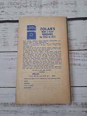 Hypnosis & Your Psychic Powers – Zolar’s – Paperback