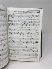The Worship Hymnal 2008 Slate Blue HC Lifeway Worship First Edition Clean Pages