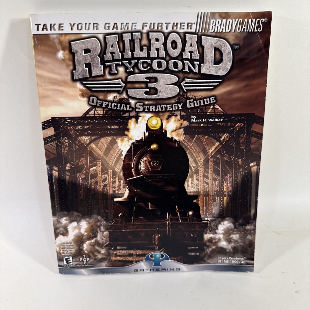 Railroad Tycoon 3 by Rick Barba and Mark Walker (2003, Trade Paperback)