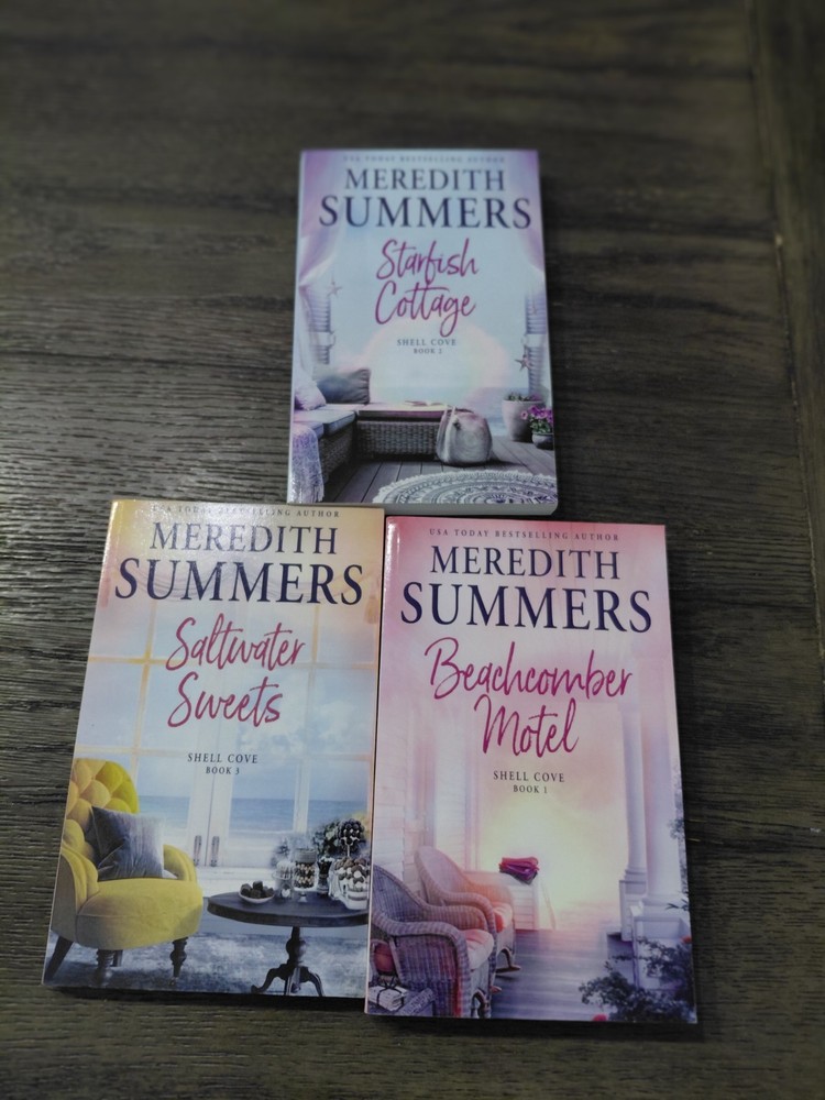 Meredith Summers SHELL COVE BOOKS1-3 PB LOT OF 3
