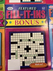 Kappa Fill-It-Ins Puzzle Magazine Lot Of 9