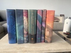 Harry Potter Complete Hardcover Book Set 1-7 J.K.Rowling Scholastic w/ Dust Jack