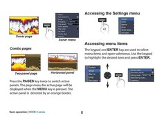 LOWRANCE HOOK 4X 5X 7X Sonar User Instruction Manual TOUGH BINDING & COVERED