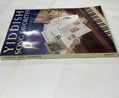Yiddish Song Favorites (Amsco Publications) Songbook with Sheet Music 1994 PB