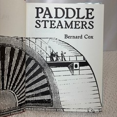 Paddle Steamers Bernard Cox Blandford Press Poole Dorsey 1979 HC DJ 1st Edition