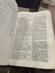 Holy Bible Cambridge French Morocco leather #24XC