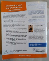 the complete idiot’s guide to „Plant-Based Nutrition” 332 pages, recipes, pb