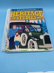 Bob Jones Heritage Studies 5 History Set- Text, Test, Activities, Key & Teacher