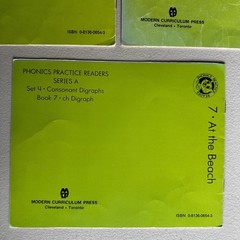 Modern Curriculum Press Phonics Practice Readers Consonant Digraphs LOT 5 Books