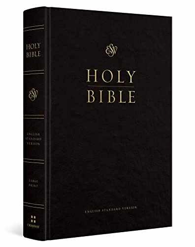 ESV Pew and Worship Bible, Large Print – Hardcover, by ESV Bibles – Acceptable