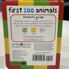 First 100 Animals : In the Bestselling First 100 Series by Roger Priddy (2006)