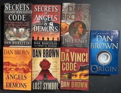 Complete Series Set ROBERT LANGDON 1-5 Dan Brown Lot 7 All Hardcover