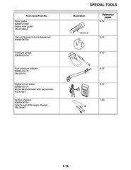YAMAHA XV1900 Roadliner Stratoliner Service Manual 2006-2009, FOLDOUTS